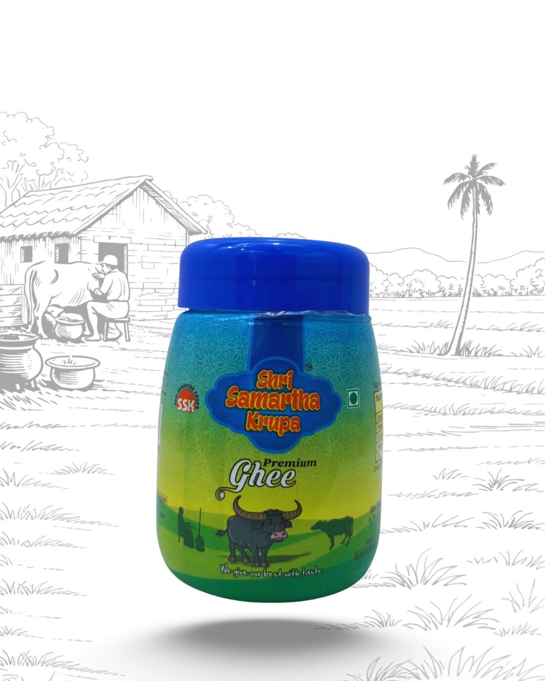 Shri Samartha Krupa Pure Buffalo Ghee | 200ml Pack